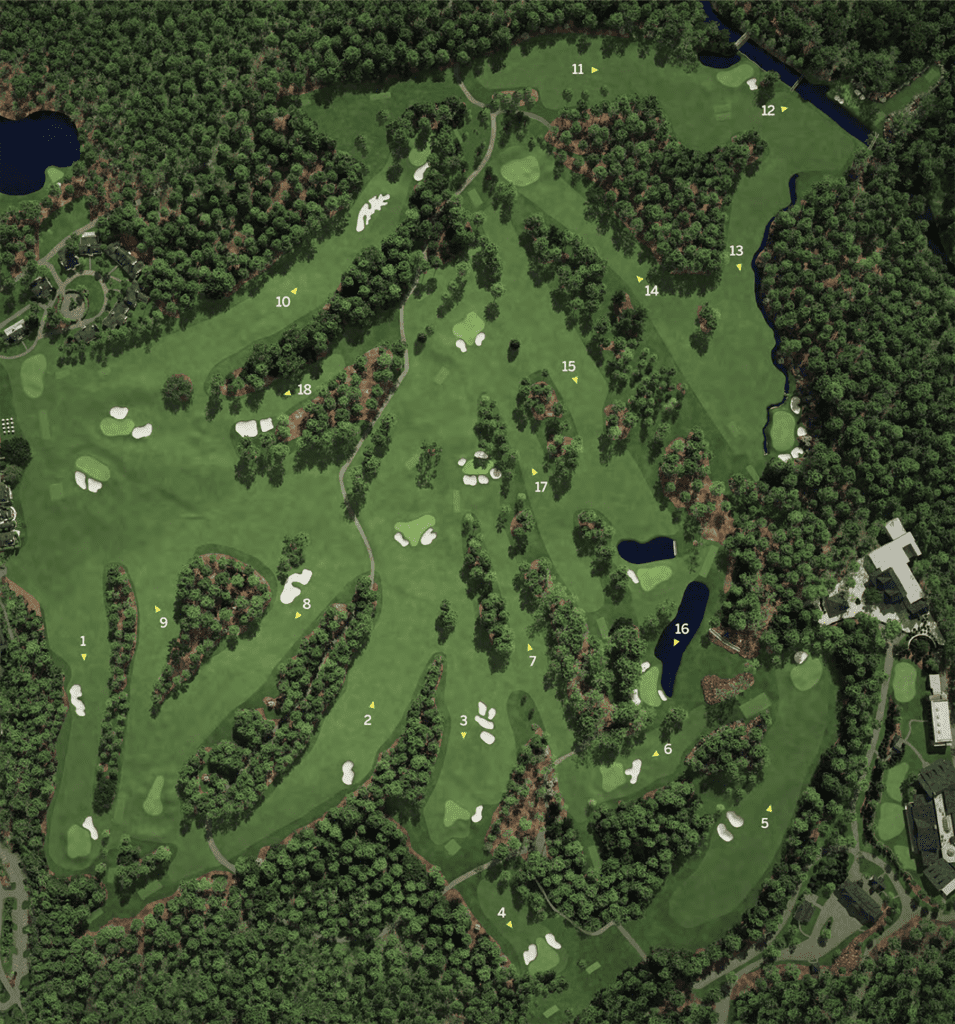 Insider details and graphic layouts for every hole at Augusta National for 2024 Masters